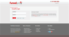 Desktop Screenshot of funnelpro.com